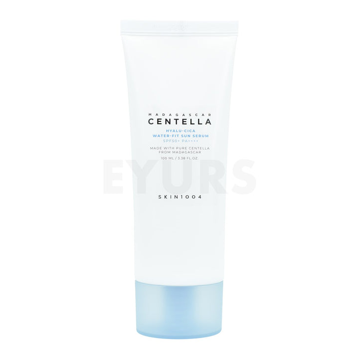 skin1004 madagascar centella hyalu cica water fit sun serum sunscreen jumbo front side product