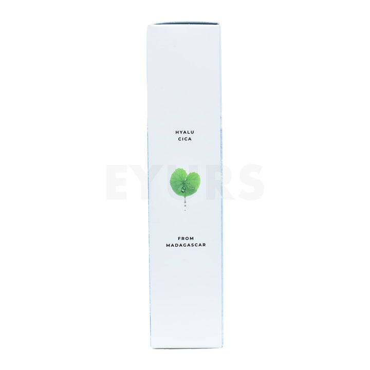 skin1004 madagascar centella hyalu cica water fit sun serum sunscreen jumbo right side packaging box