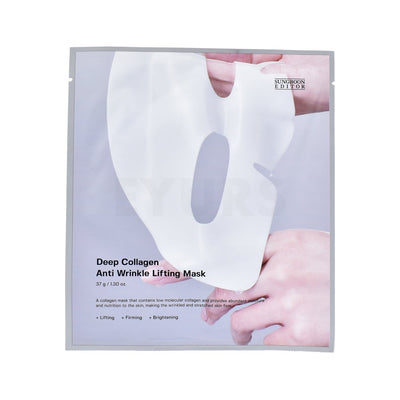 sungboon editor deep collagen anti wrinkle lifting mask single sheet