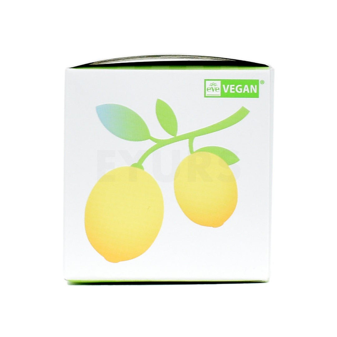 tocobo lemon sugar scrub lip mask right side packaging box