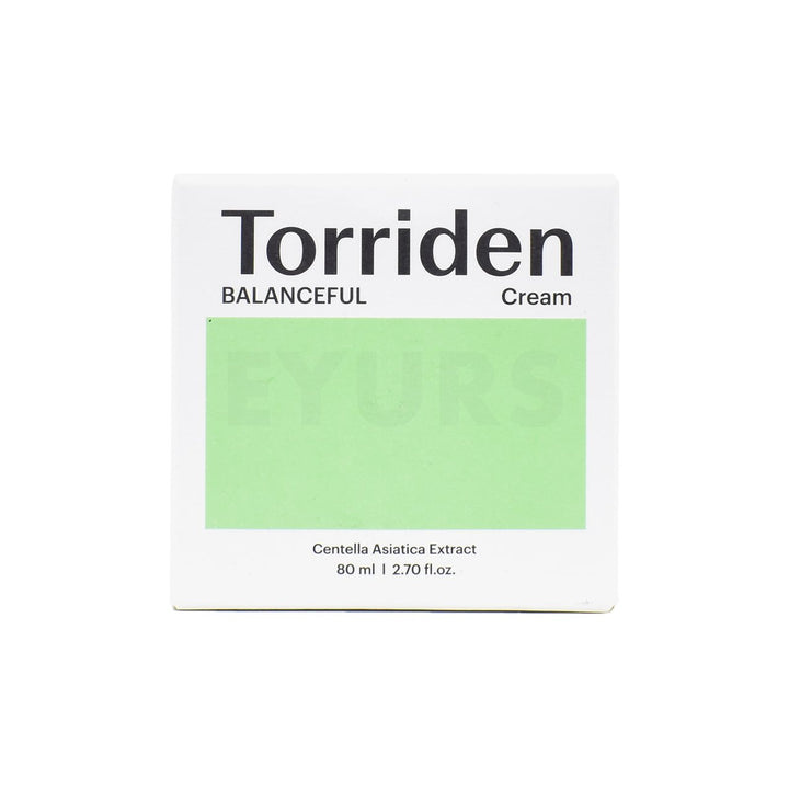 torriden balanceful cica cream front side packaging box