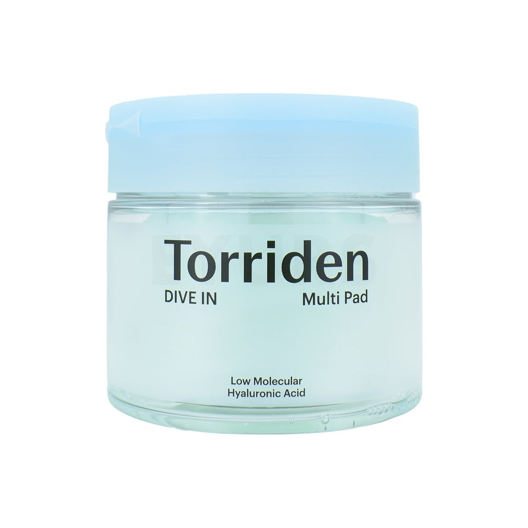 torriden dive in low molecule hyaluronic acid multi pad