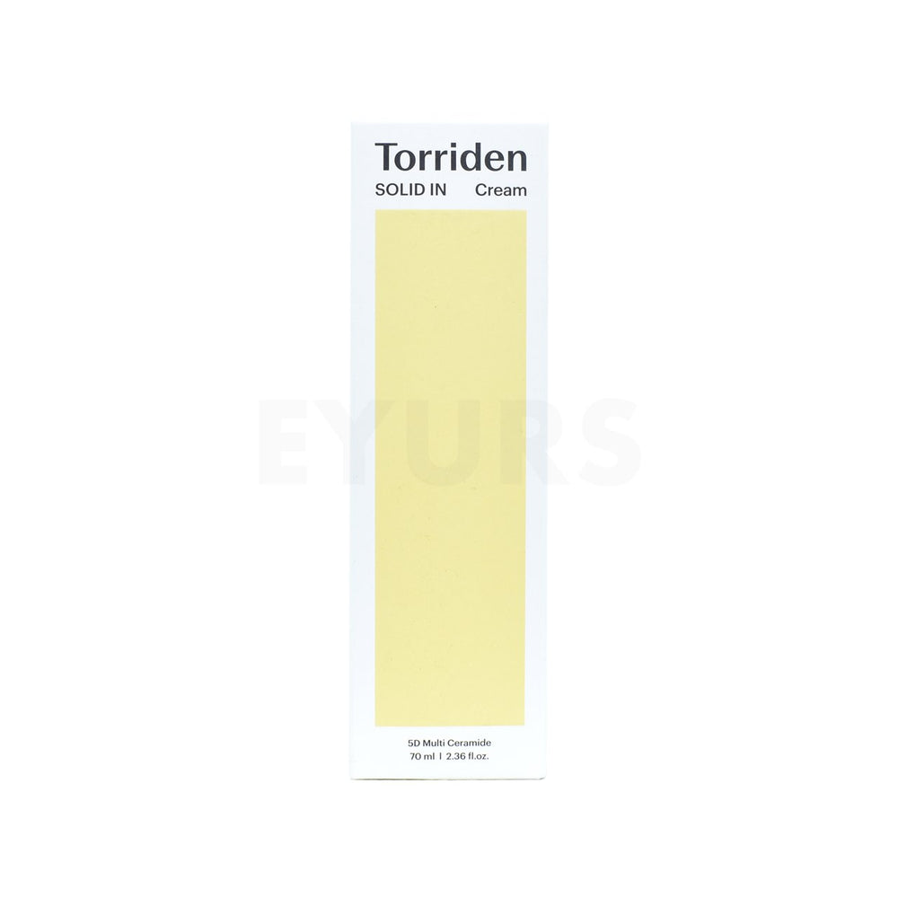 torriden solid in ceramide cream front side packaging box