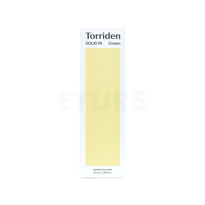 torriden solid in ceramide cream front side packaging box