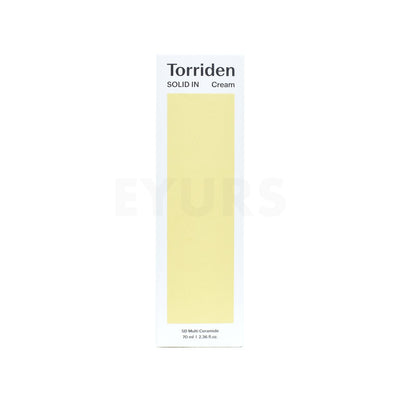 torriden solid in ceramide cream front side packaging box
