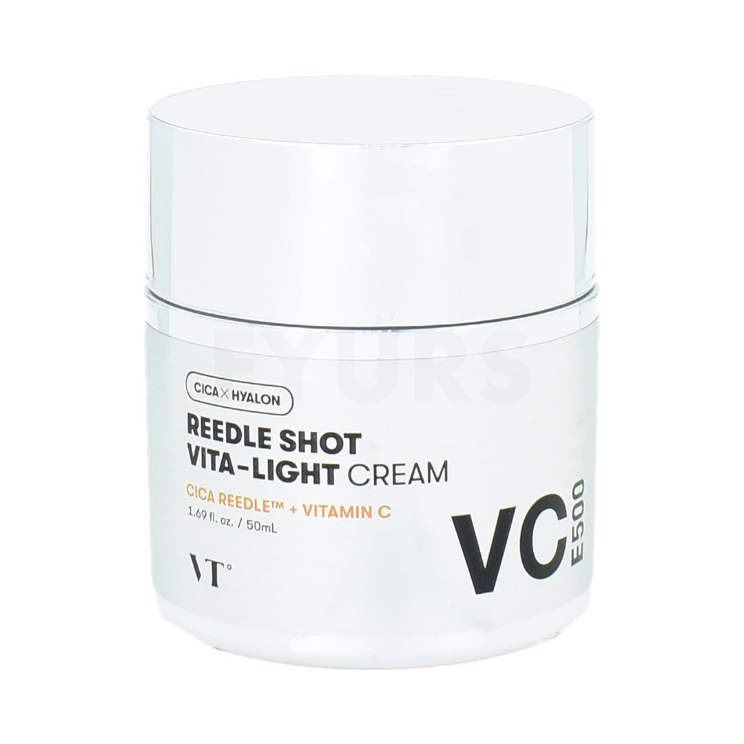 vt reedle shot vita light cream front side of product