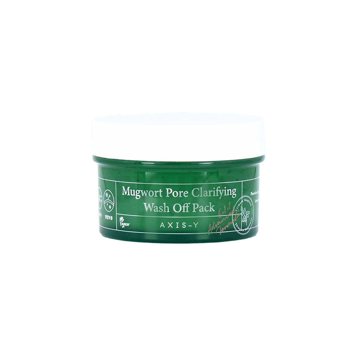 axis-y mugwort pore clarifying wash off pack