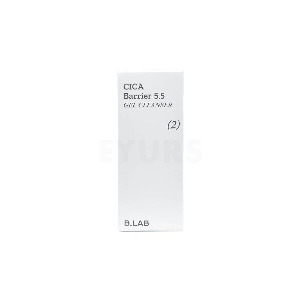 blab cica barrier 5.5 gel cleanser front side packaging